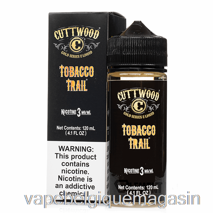 Vape Belgique Tabac Trail - E-liquide Cuttwood - 120ml 0mg